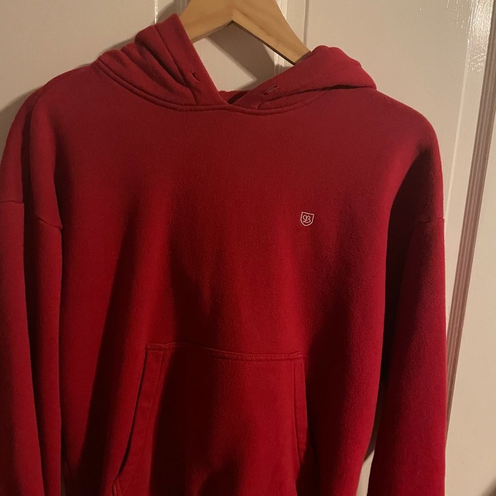 Womens Red Brixton Hoodie